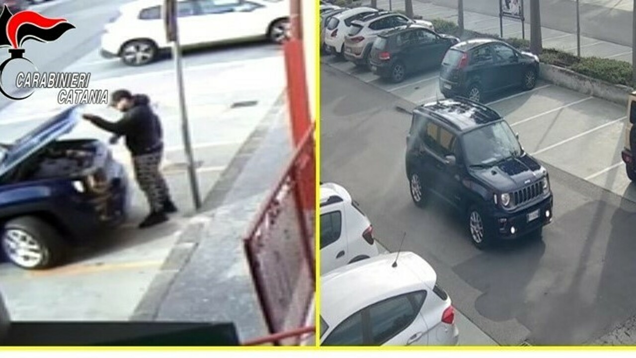 San Giovanni la Punta (CT), furto di auto in centro commerciale un arresto Antenna Uno Notizie